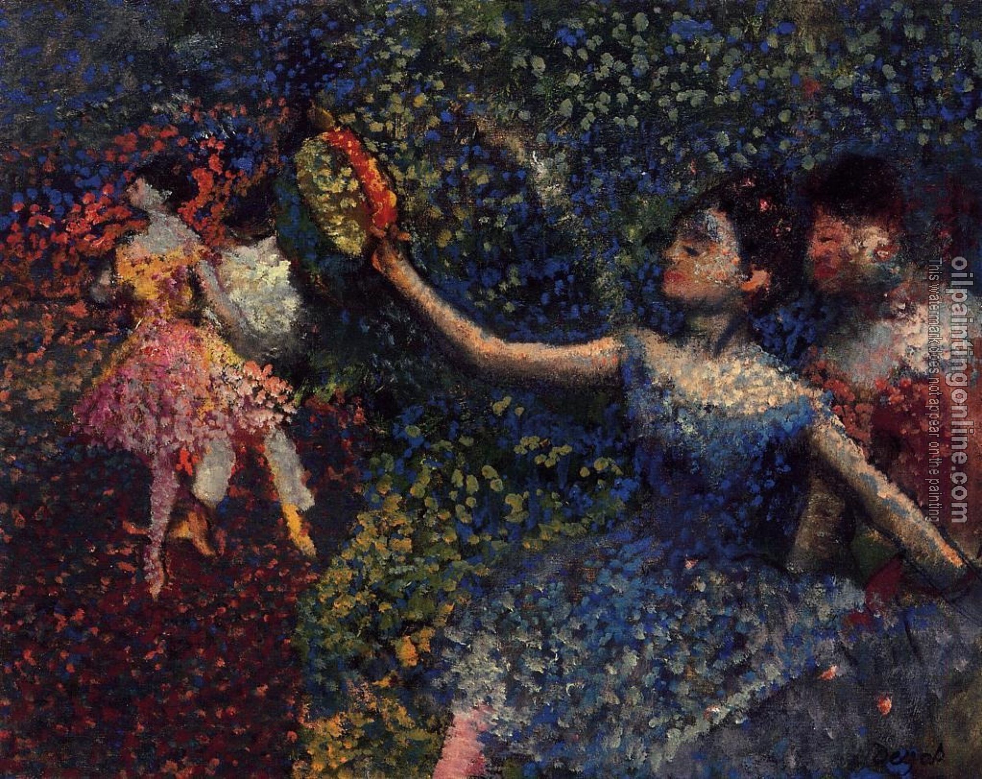 Degas, Edgar - Dancer and Tambourine
